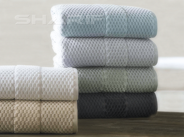 100% Egyptian Cotton, Jacquard Towels